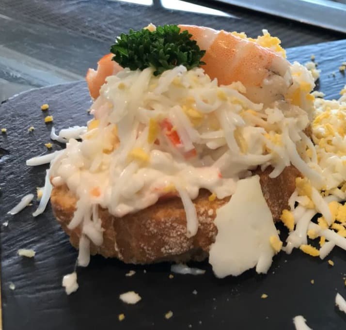 Cangrejo con gamba
