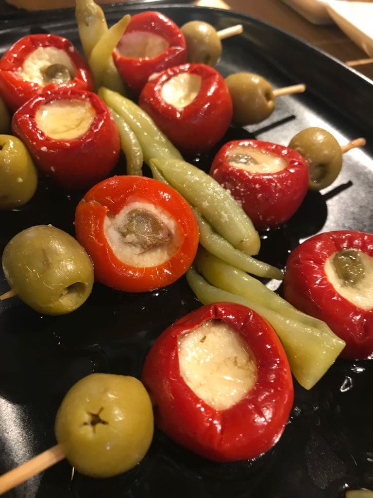 Pimientos del piquillo rellenos